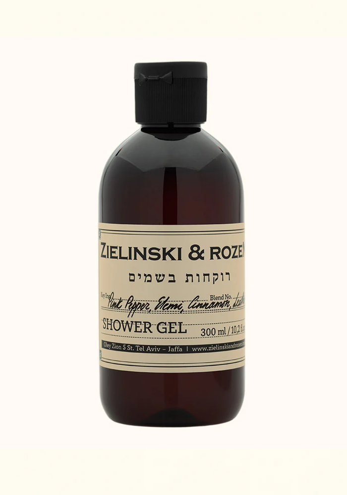 Gel Douche Poivre Rose, Élemi, Canelle, Cuir 300ml