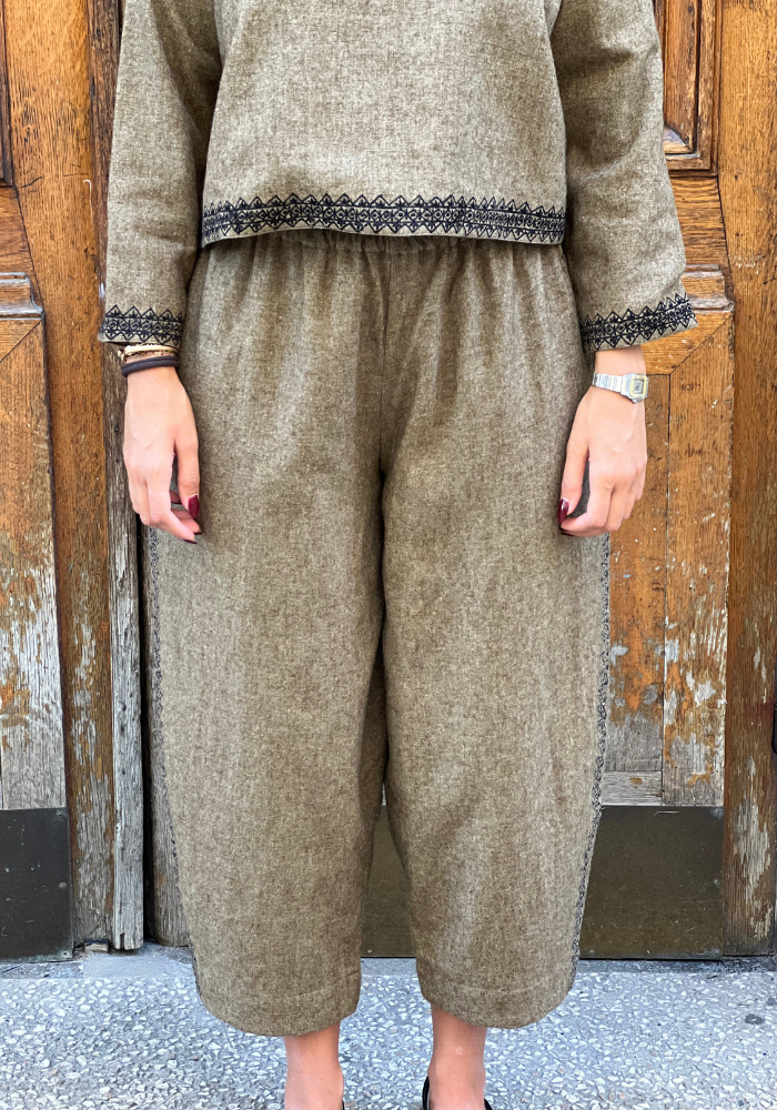 Pantalon Seema Khaki- V De Vinster
