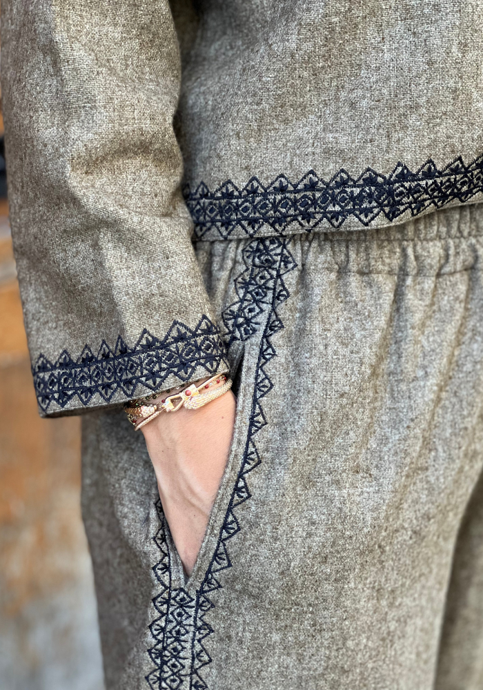 Pantalon Seema Khaki- V De Vinster