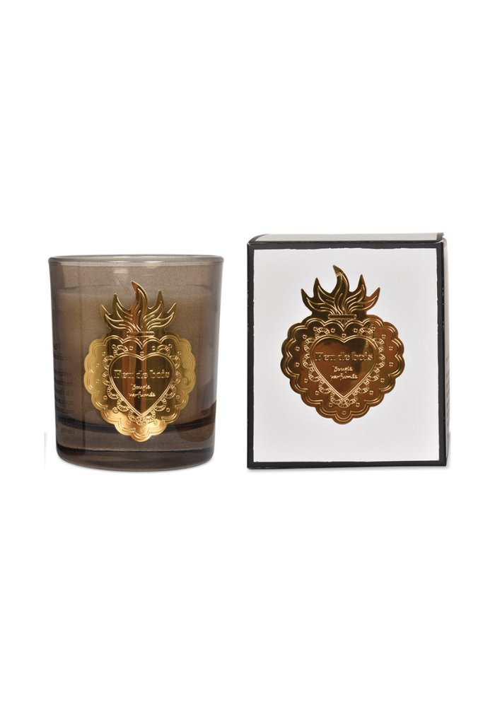 Bougie Celeste Feu De Bois - Blush Sélection Décoration