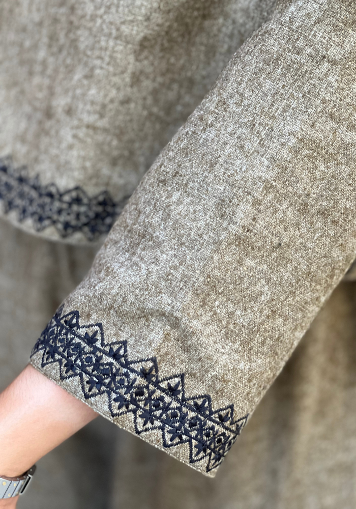 Blouse Seema Kaki - V De Vinster