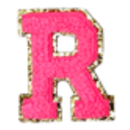 Columbia Neon Pink Letter Sticker