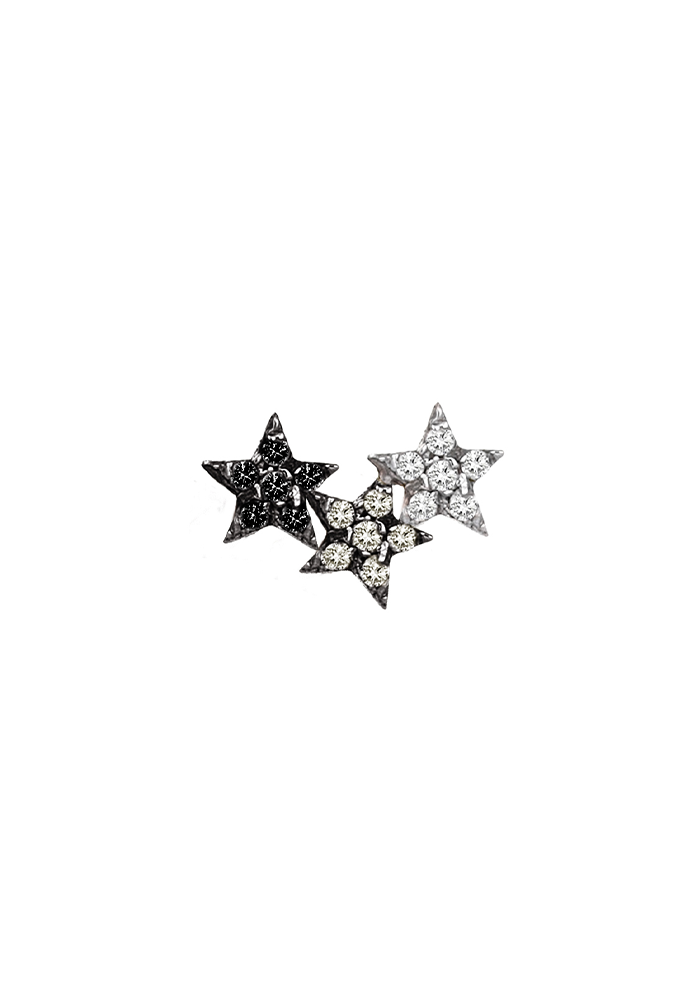 Boucle D'Oreille 3 Stars - Kismet By Milka