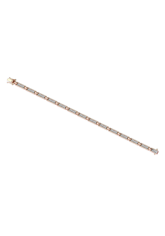 Bracelet Skinny Beads Diamants Blancs - Kismet By Milka