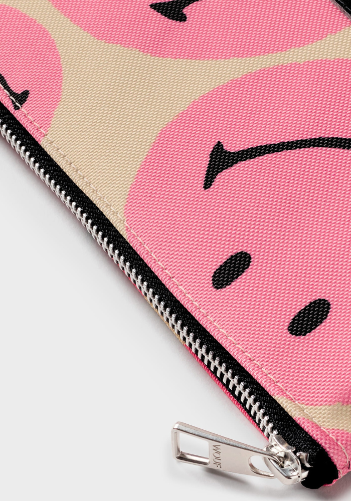 Pochette Smiley Pink - Wouf