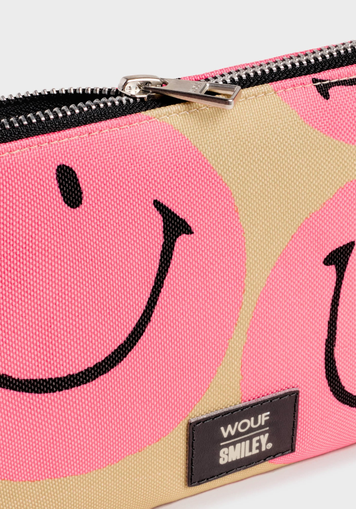 Pochette Smiley Pink - Wouf