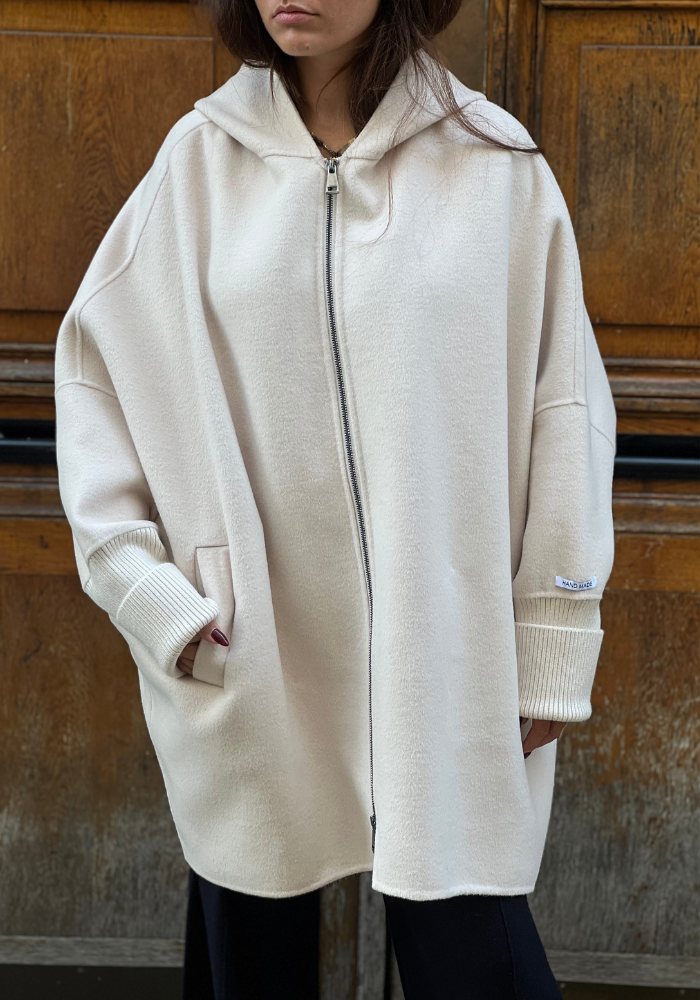 Manteau À Capuche Zippé - Dixie