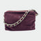 Sac À Main Mama Grand Modèle Velours Auburn