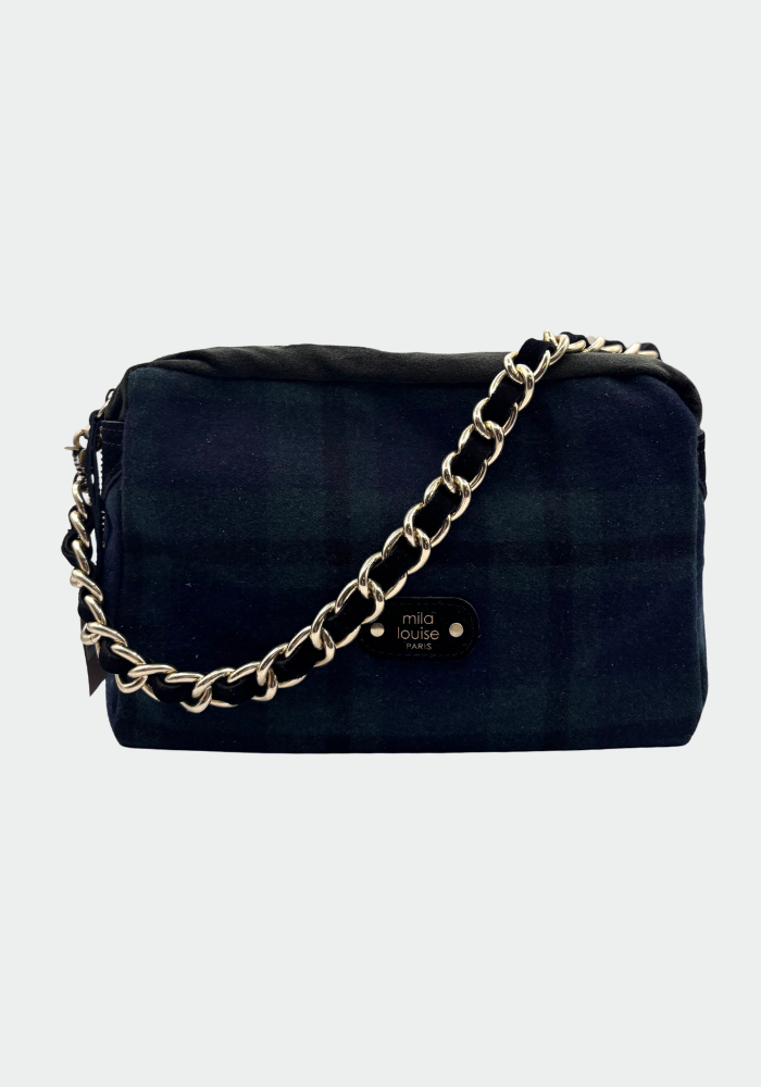 Sac À Main Mama Grand Modèle Noir - Mila Louise