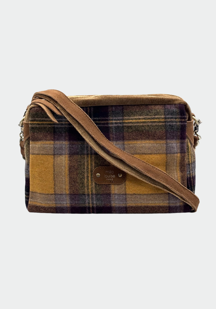 Sac À Main Mama Grand Modèle Ocre - Mila Louise