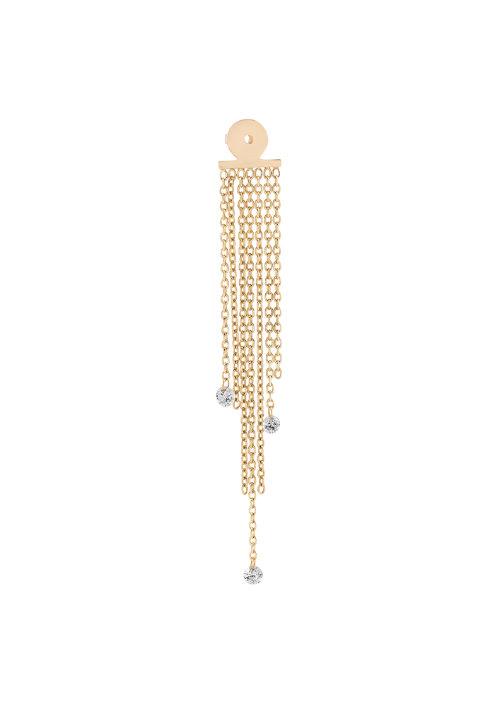 Fermoir Boucle D'Oreille Ash Tassel - Kismet By Milka