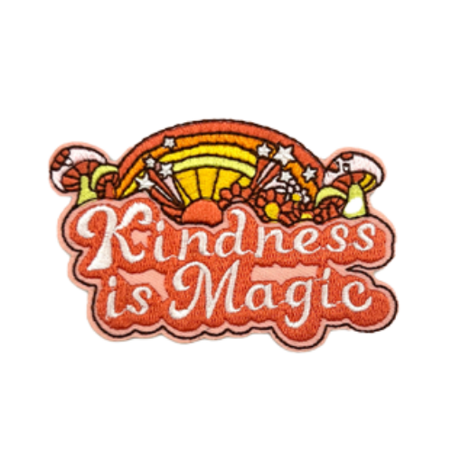 Kindness Is Magic iron-on sticker