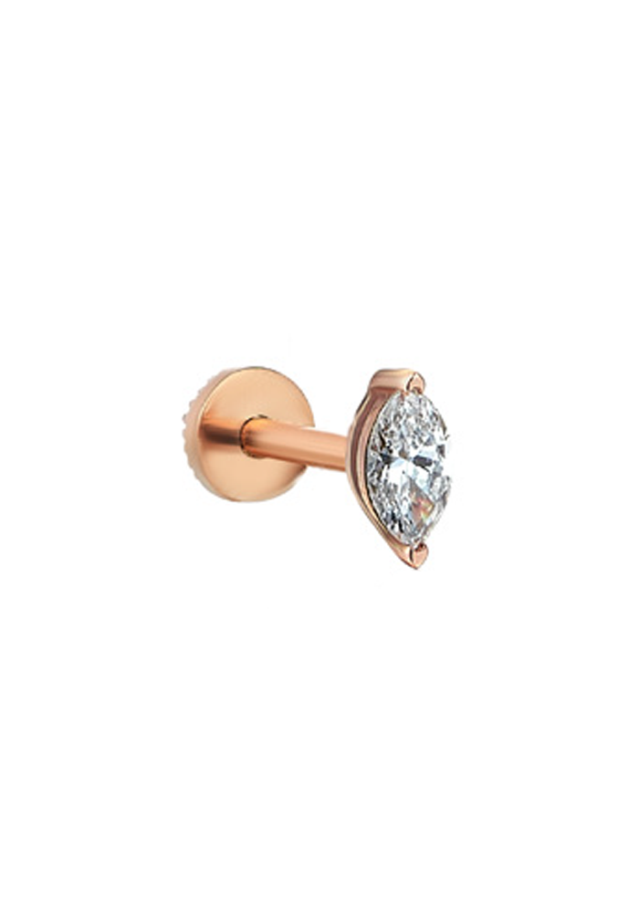 Piercing Solitaire Marquise - Kismet By Milka