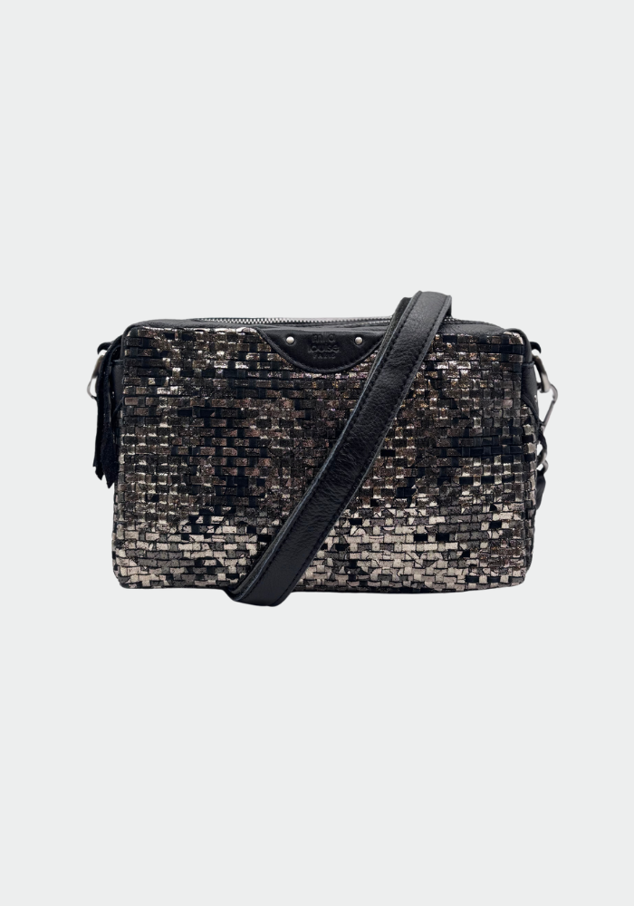 Sac À Main Mama Petit Modèle Noir Anthracite - Mila Louise