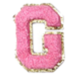 Columbia Pale Pink Letter Sticker