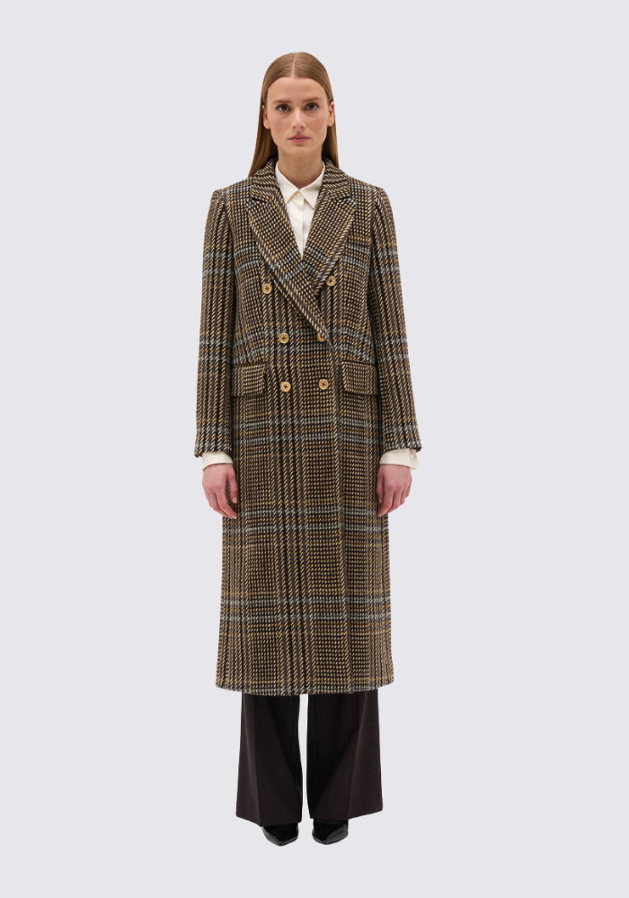 Manteau Ariel Prince De Galles - DMN Paris