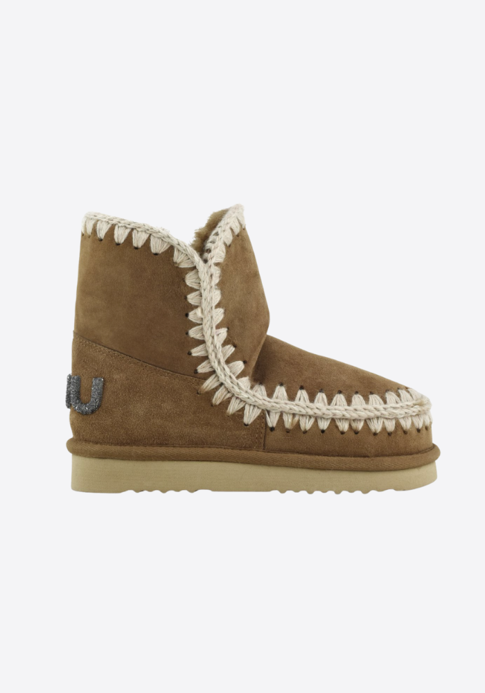 Bottes Eskimo 18 Glitter Logo Cognac - Mou