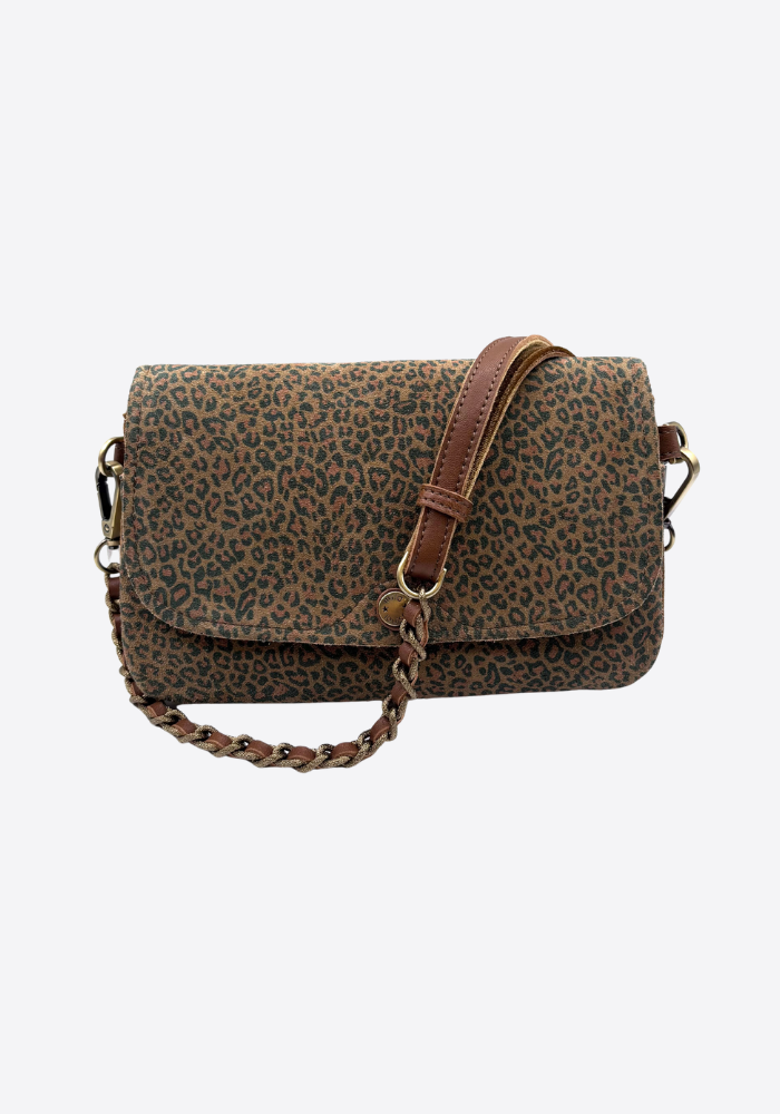 Pochette Odile Motif Léopard - Mila Louise