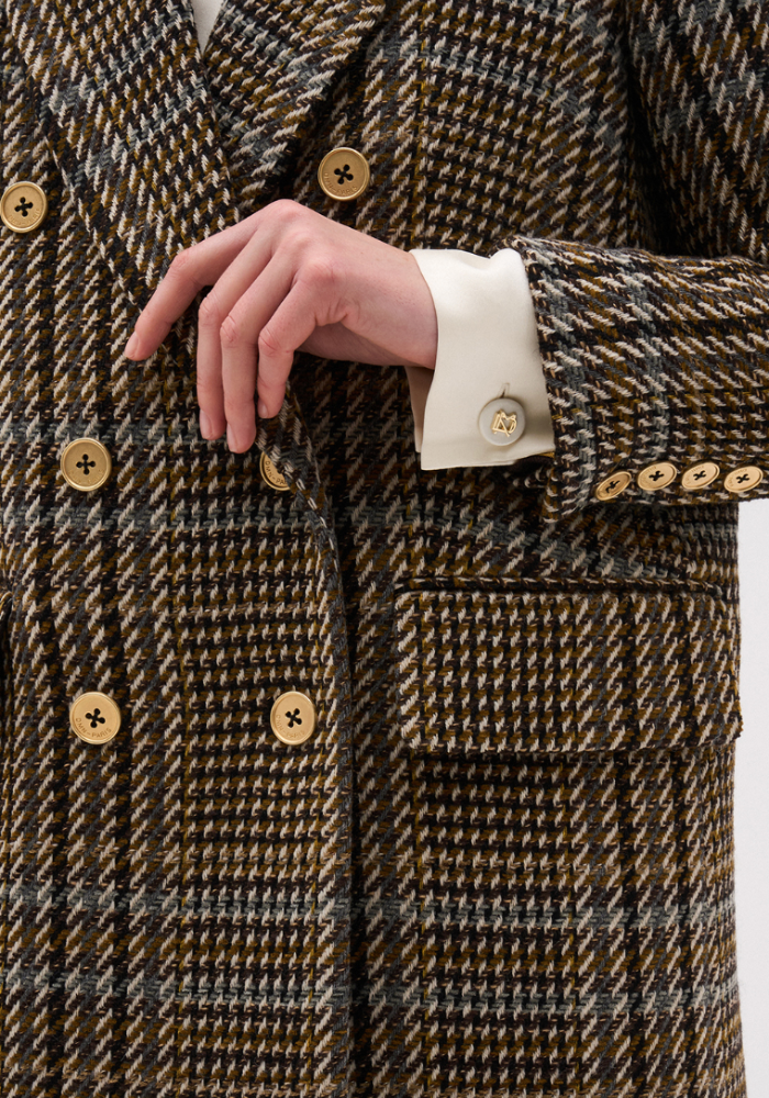 Manteau Ariel Prince De Galles - DMN Paris