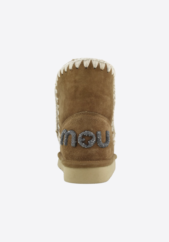 Bottes Eskimo 18 Glitter Logo Cognac - Mou