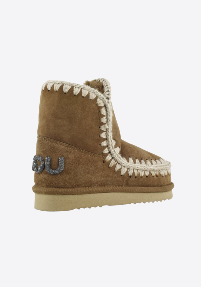 Bottes Eskimo 18 Glitter Logo Cognac - Mou