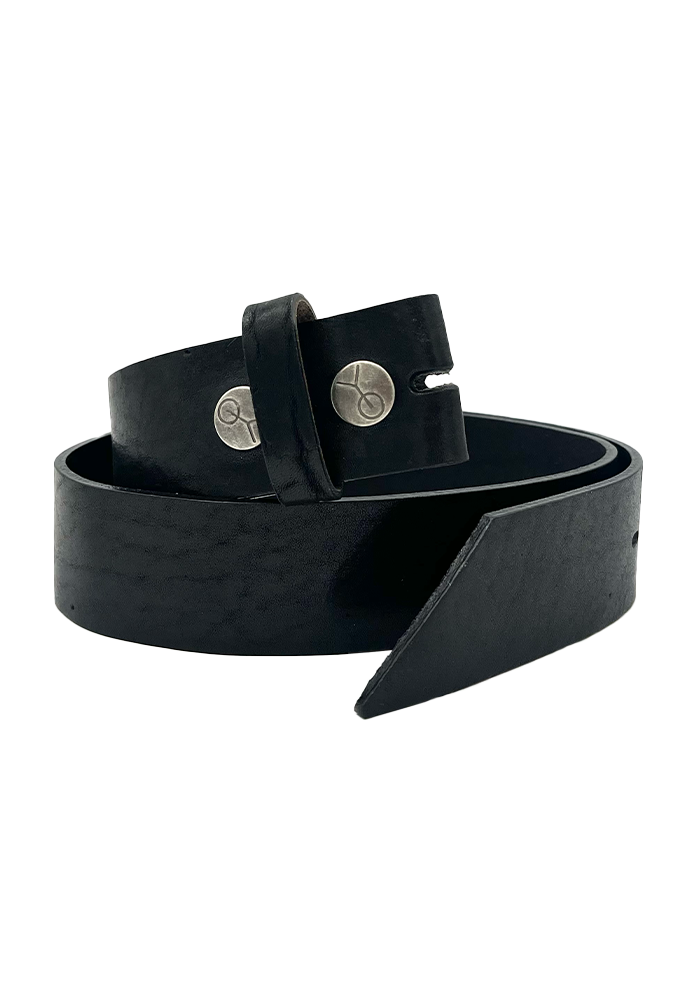 Tige De Ceinture Cuir Preto Noire - Yolete