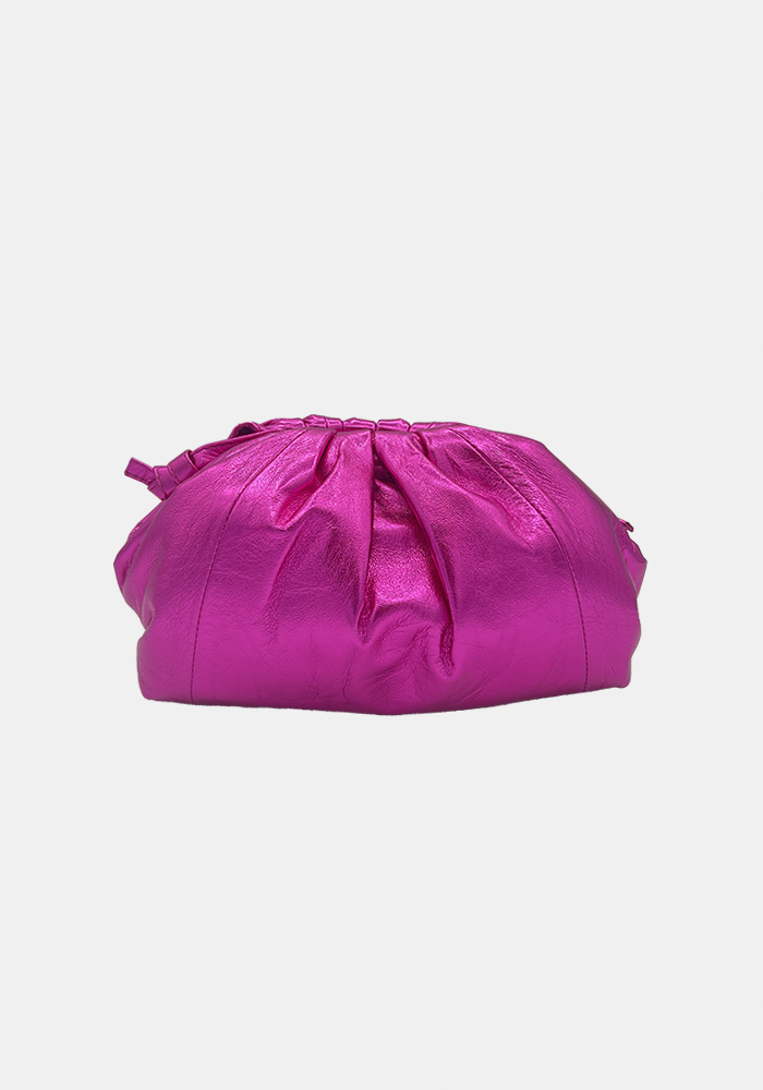 Sac Pochette Baby Uniq Leather Pink - Sista Paris