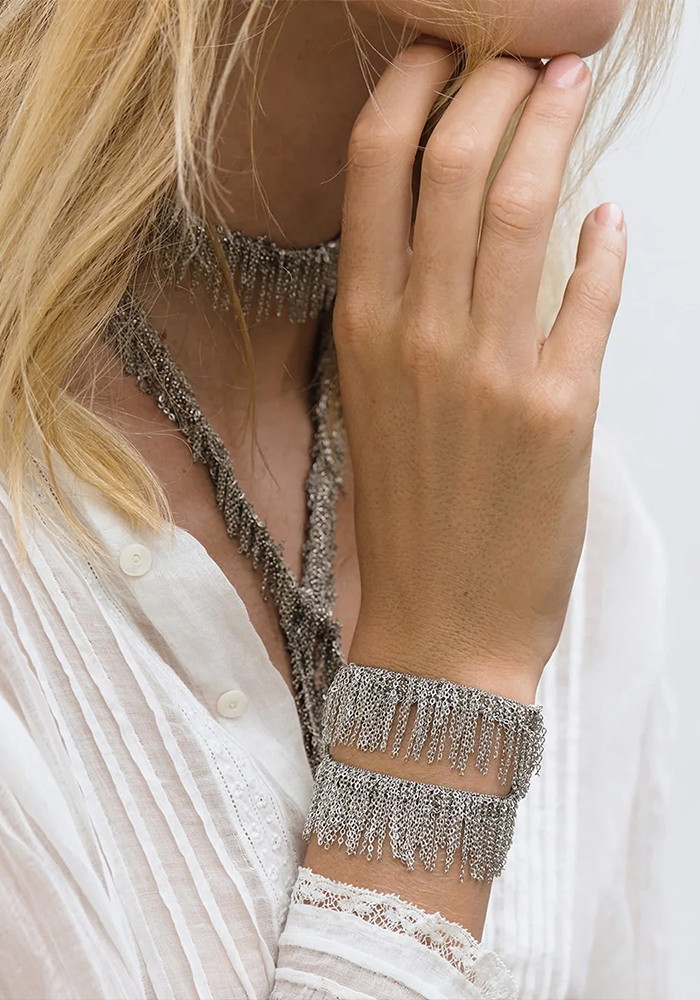 Choker Ou Bracelet 1c001 Double Tour - Marie-Laure Chamorel