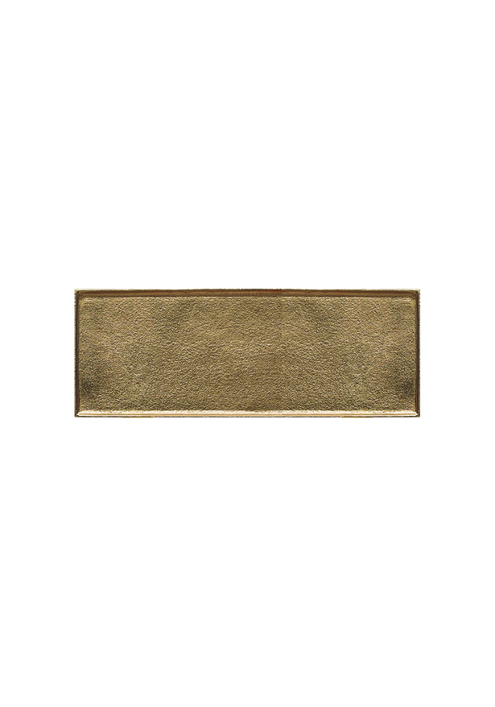 Plateau Alice Rectangle Doré - Sélectionné par Blush