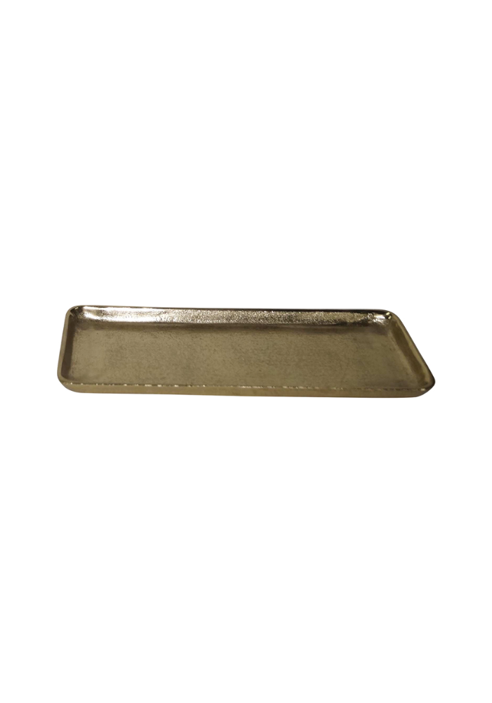 Plateau Juliette Rectangle Doré - Sélectionné par Blush