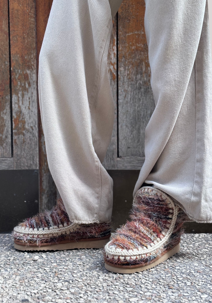 Bottes Eskimo 18 Wool Honey/mix Yarn Taupe - Mou