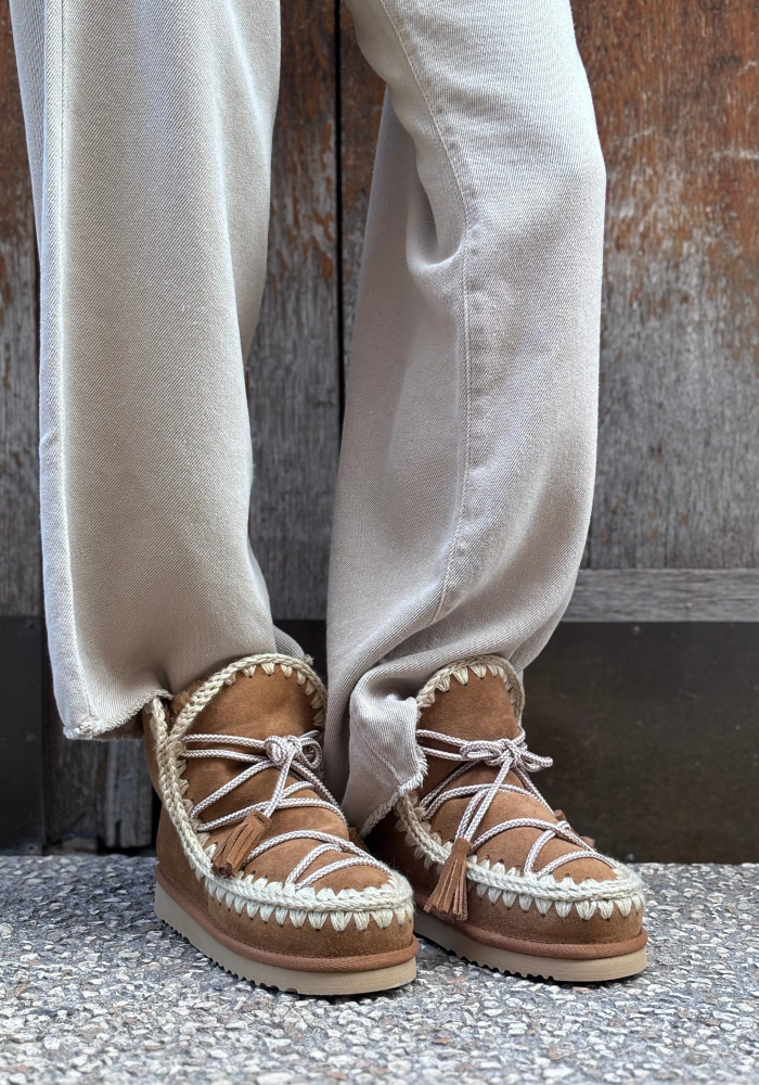 Bottes Eskimo Scoubidoo Lace Cognac