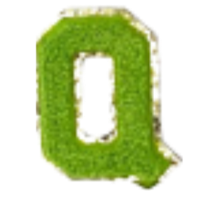 Columbia Green Letter Sticker