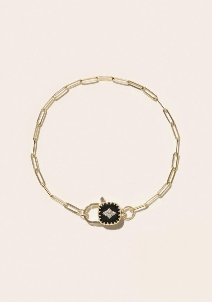 Bracelet Ginger Noir - Pascale Monvoisin