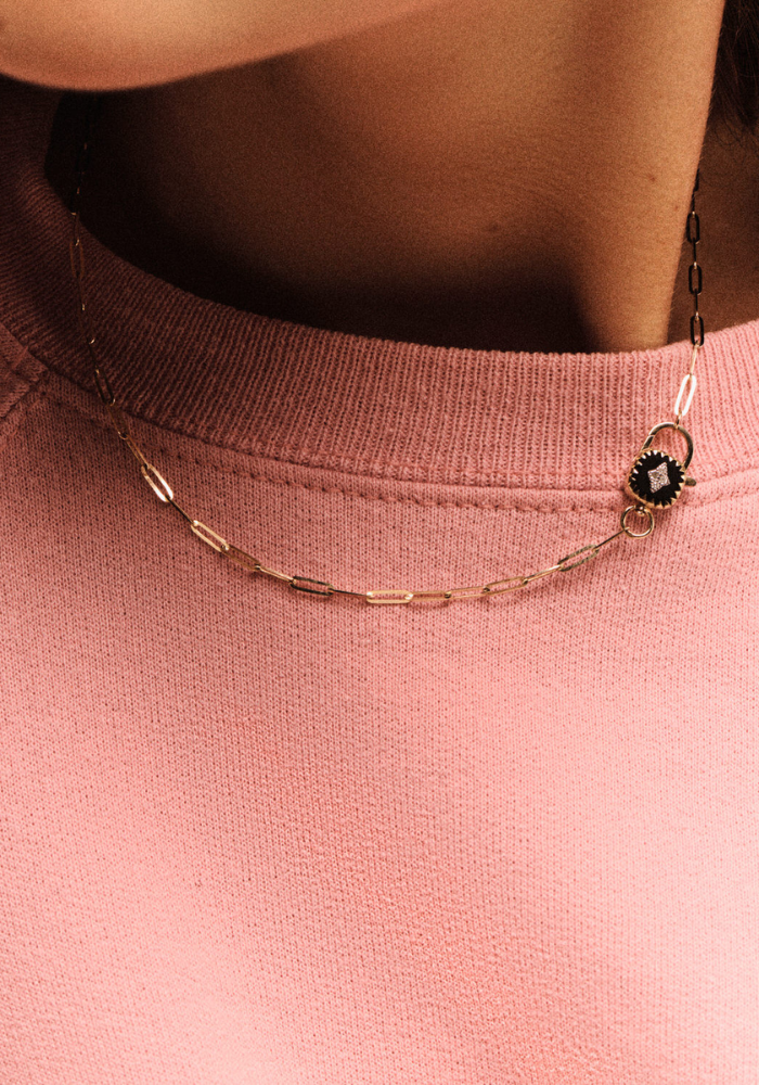 Collier Ginger Noir - Pascale Monvoisin