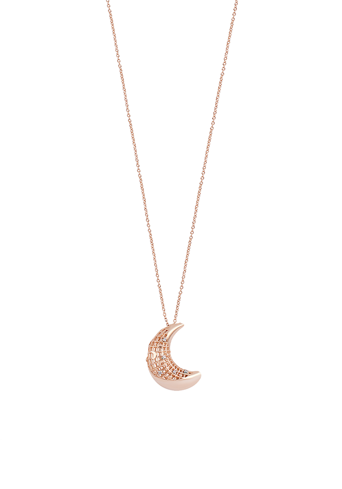 Collier Cage Moon - Kismet By Milka