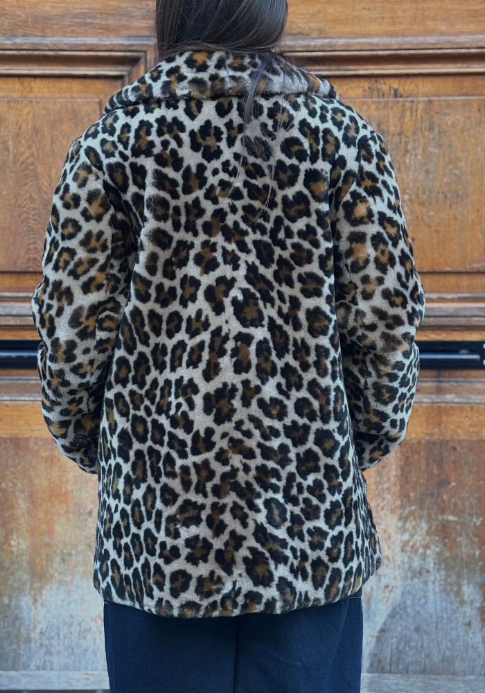 Manteau Ninette Léopard - Oud Paris