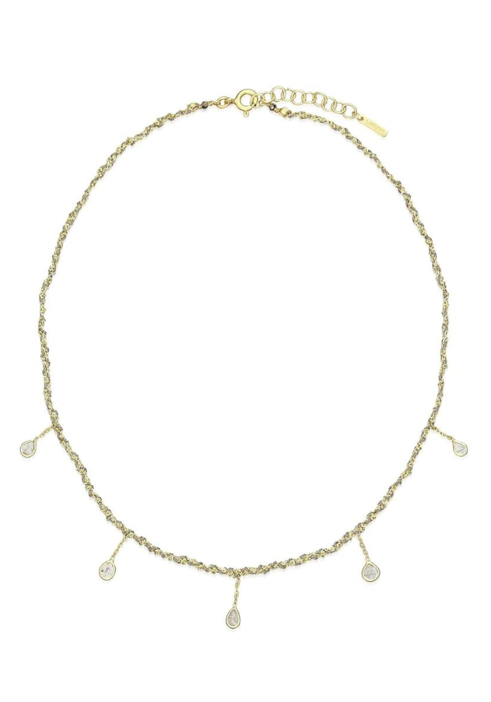 Collier N°606 Gold Grey -Marie Laure Chamorel
