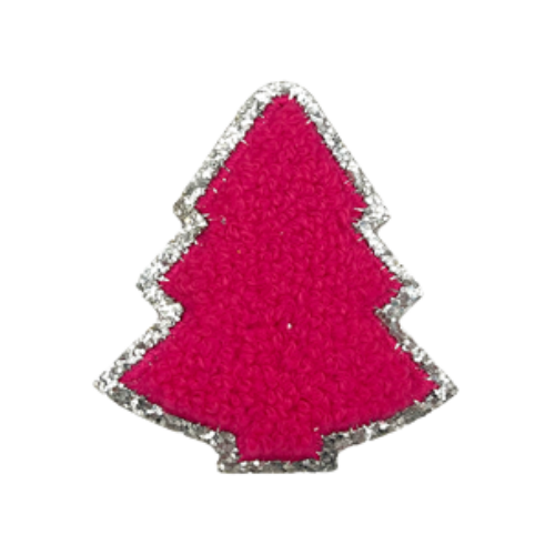 Pink Fir iron-on sticker