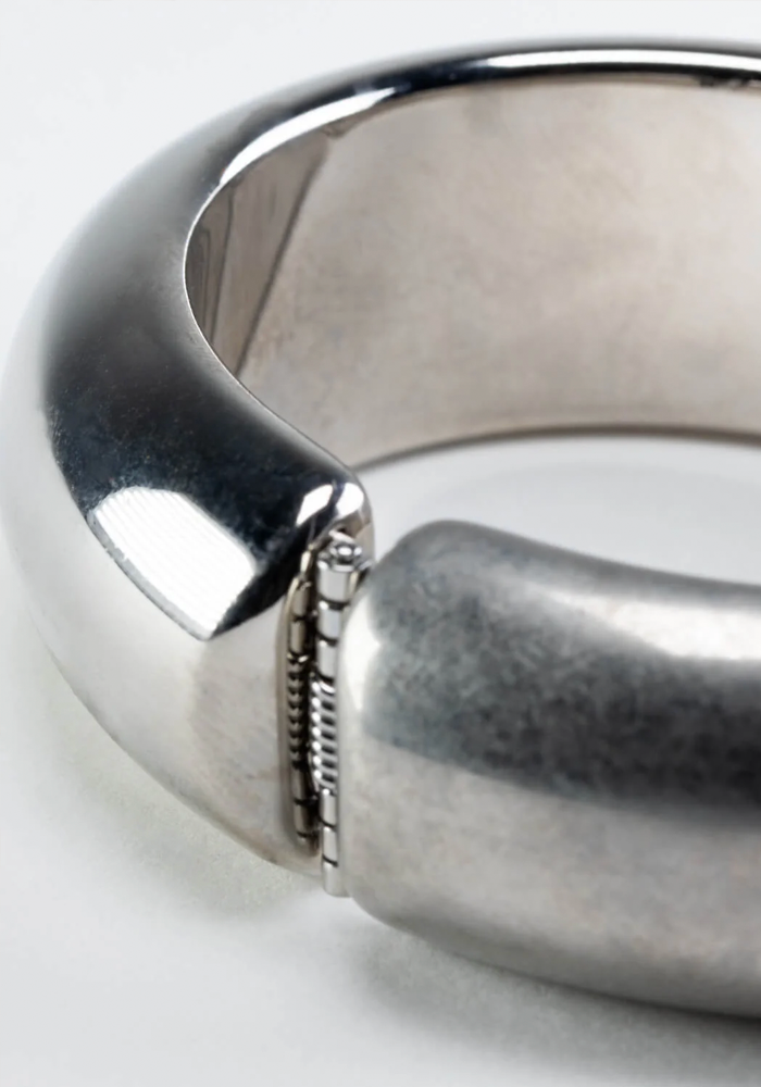 Manchette Bicolore Silver Vintage Et Silver - Vanessa Baroni