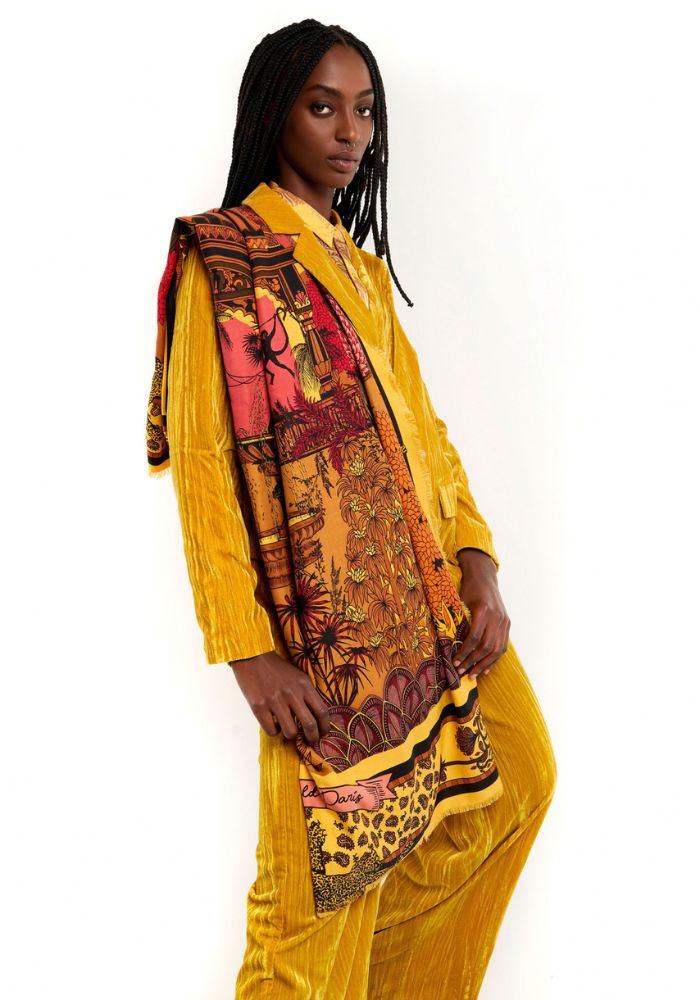 Foulard Amber Grand Modèle - Wild by Amenapih