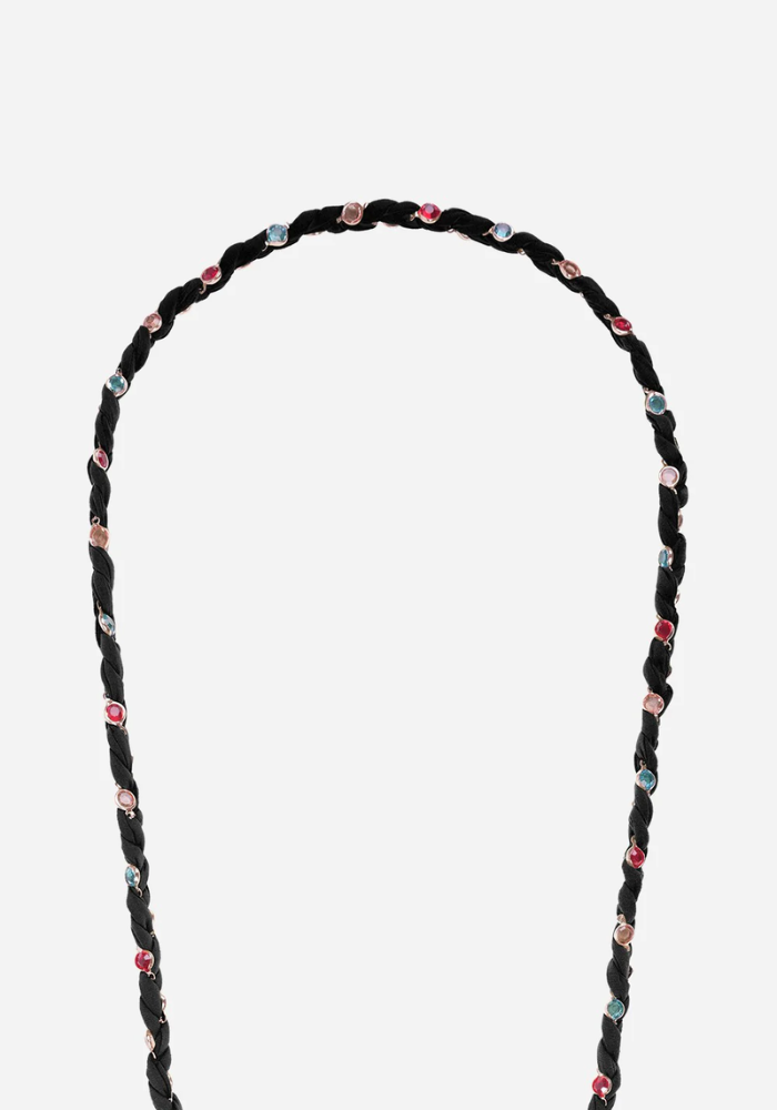 Bijou De Téléphone Doha Noir - La Coque Française