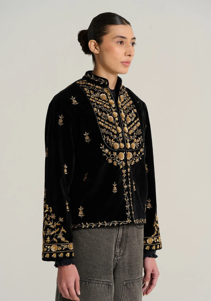 Veste Camille Noir - V De Vinster
