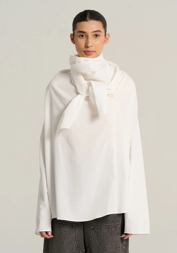 Blouse Marcel Blanche - V De Vinster