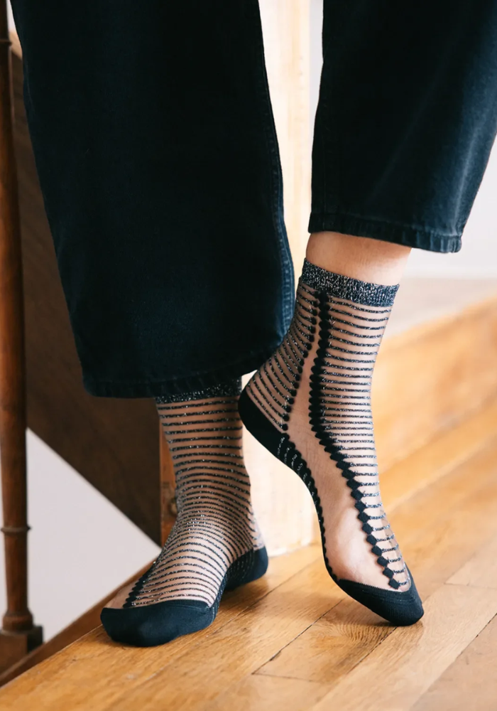 Chaussettes Transparentes Boavista - Atelier Saint Eustache