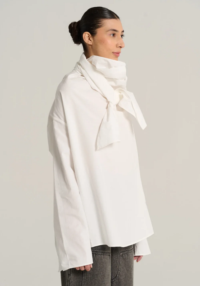 Blouse Marcel Blanche - V De Vinster