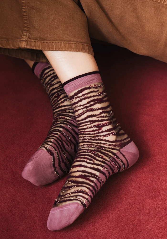 Chaussettes Transparentes Oresund - Atelier Saint Eustache