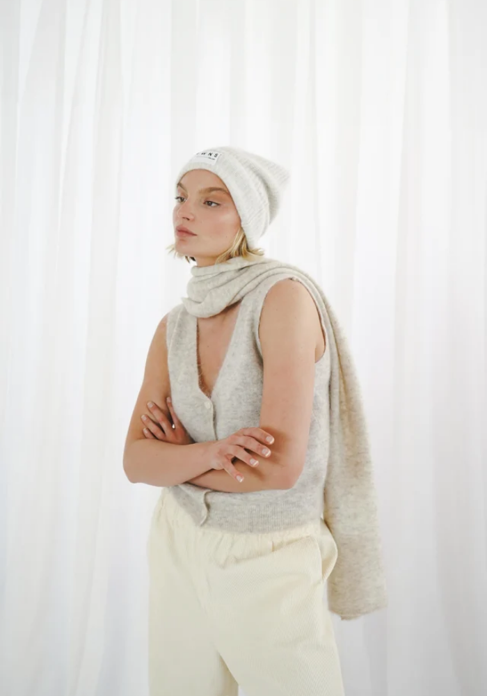 Gilet Castelrock Beige - TWNS LABEL