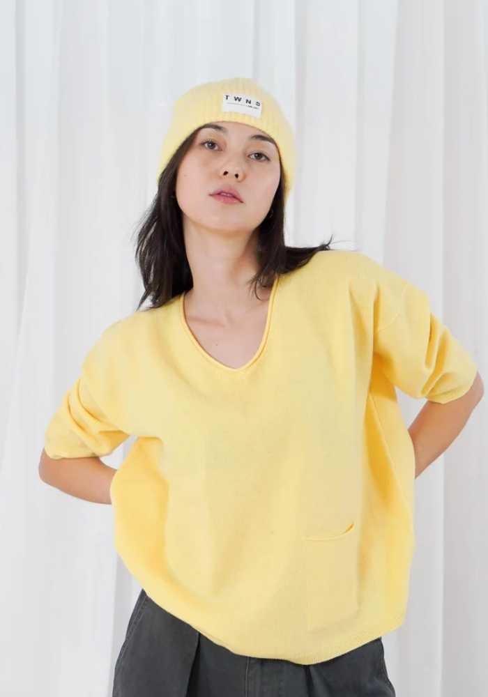 Bonnet Littleton Butter Yellow - TWNS LABEL
