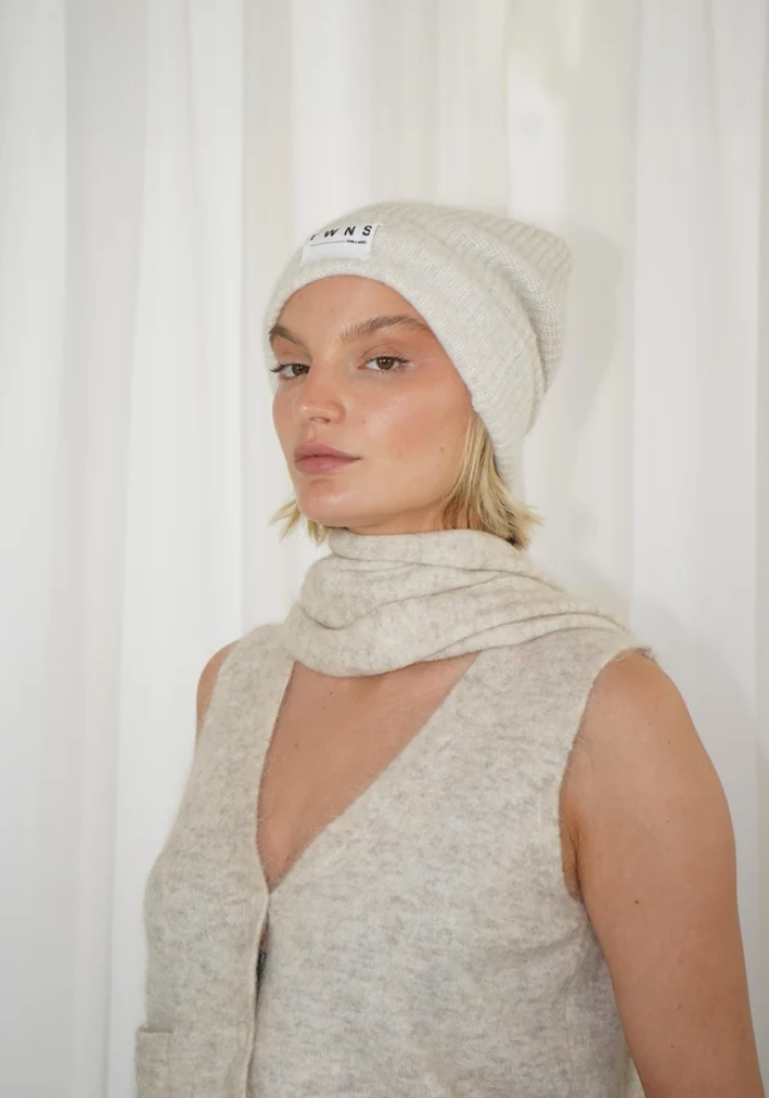 Bonnet Littleton Off White - TWNS LABEL